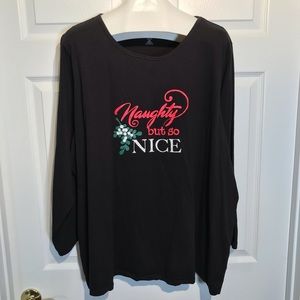 Dreams Co Christmas Graphic Long Sleeve Top